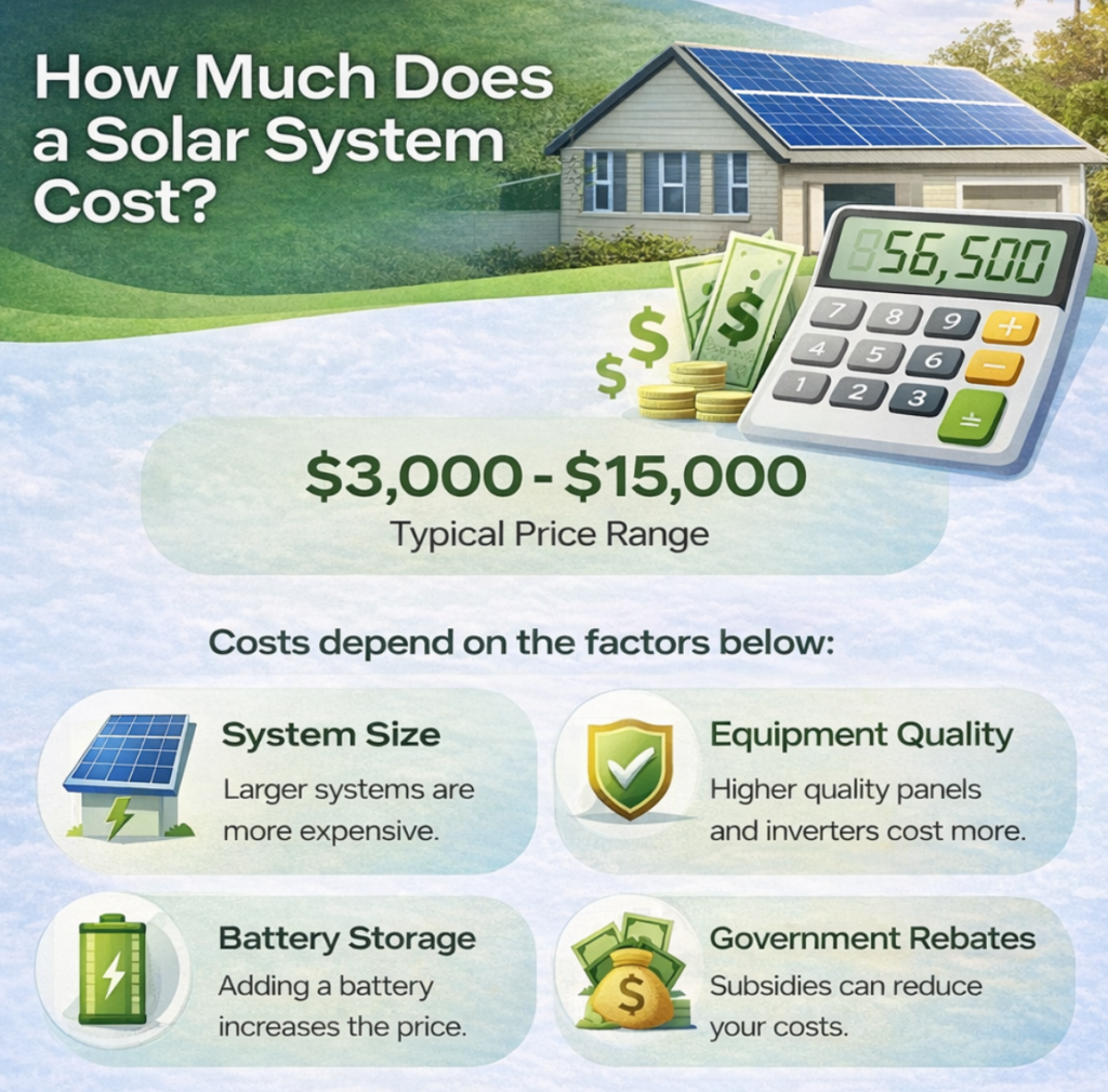 How Much Does a Solar System Cost? What Affects the Final Price